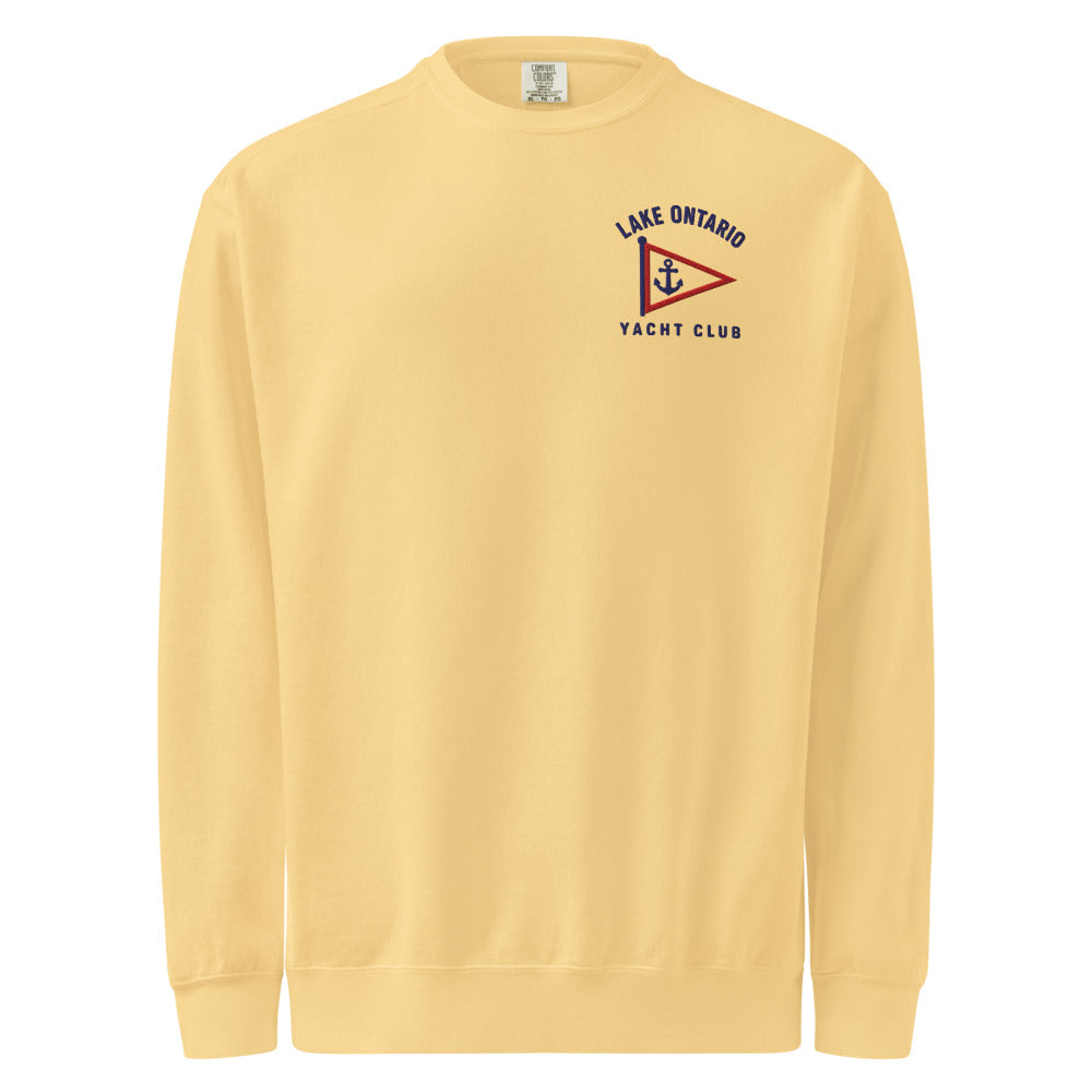 Lake Ontario Yacht Club Crewneck in Butter