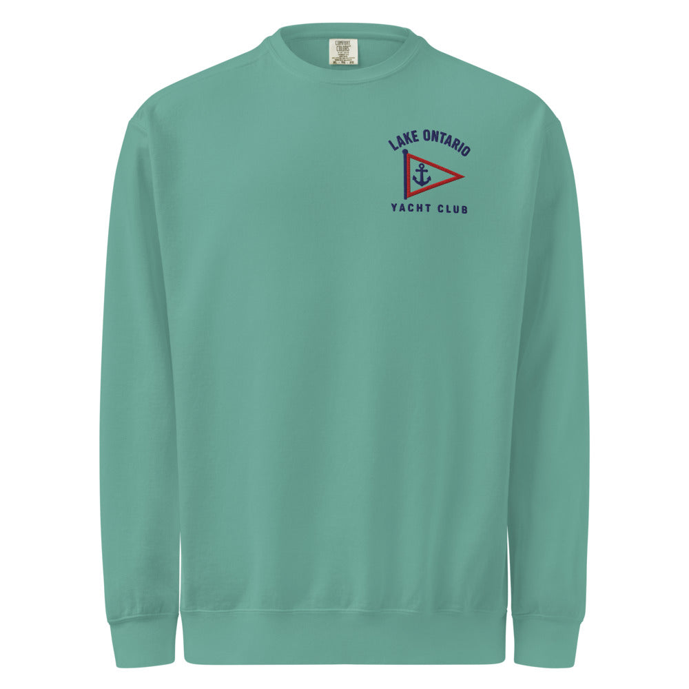 Lake Ontario Yacht Club Crewneck in Seafoam