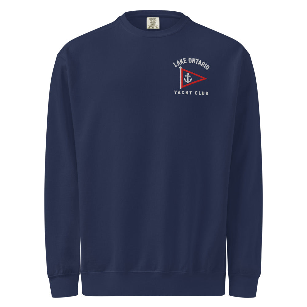 Lake Ontario Yacht Club Crewneck in True Navy