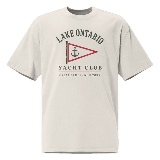 Lake Ontario Yacht Club Tee — Faded Bone