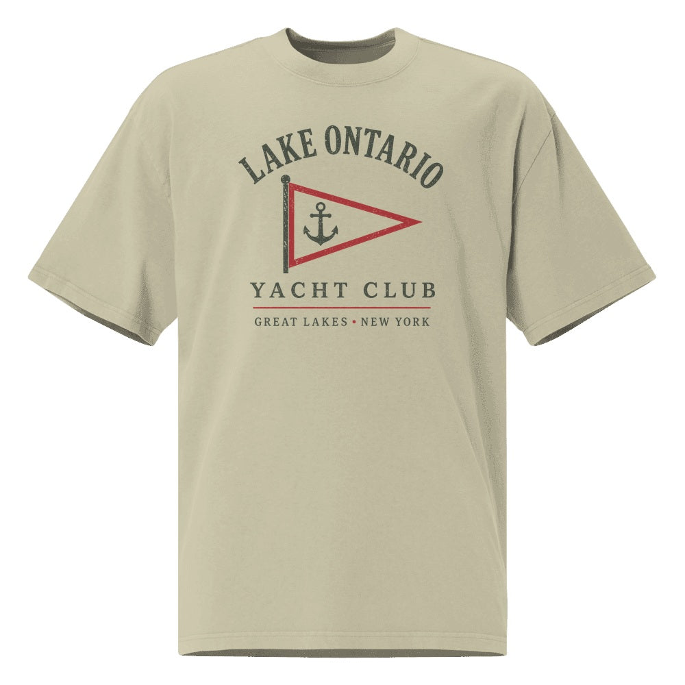 Lake Ontario Yacht Club Tee — Faded Eucalyptus